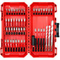 Набір біт і свердл Milwaukee Shockwave, сталь, кейс, 48шт