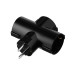 Мережевий адаптер 2E 3xТип F, 16A, чорний (2E-AD0103BK) Мережевий адаптер 2E 3xТип F, 16A, чорний (2E-AD0103BK)