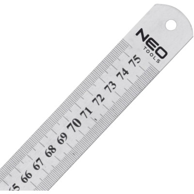 Neo Tools Лінійка, нержавіюча сталь, 750мм