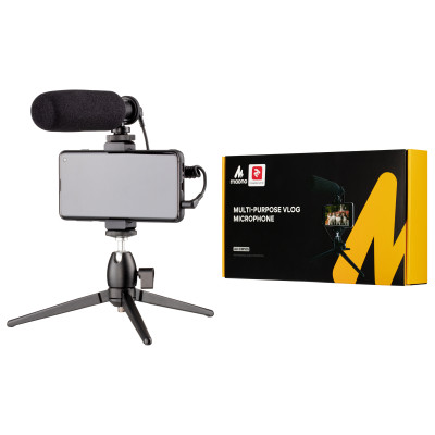 Мікрофон з триподом для мобільних пристроїв 2Е MM011 Vlog KIT, 3.5mm 2E-MM011_OLD
