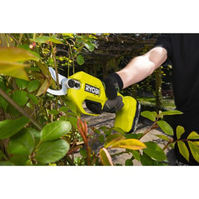 Секатор акумуляторний Ryobi RY18SCA-0, 18В ONE+, d 25мм, 700гр (без АКБ та ЗП) (5133005024)