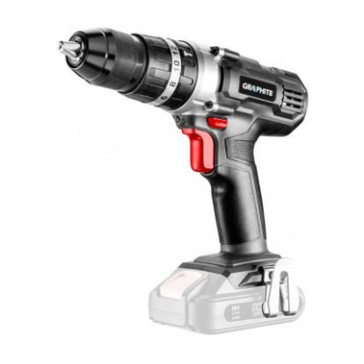Шурупокрут-дриль ударний акумуляторний GRAPHITE Energy+ 18В 55Нм 350·1250об/хв 1.3кг Шурупокрут-дриль ударний акумуляторний GRAPHITE Energy+ 18В 55Нм 350·1250об/хв 1.3кг
