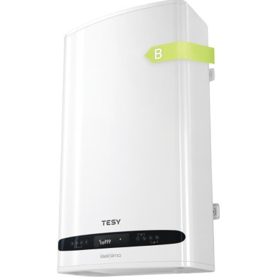Tesy Водонагрівач електр. Bellislimo Cloud плаский GCR 502722 E31 ECW Wi-Fi, 50л, 2,2кВт, ун. монтаж, електр. кер-ння, B, білий Tesy Водонагрівач електр. Bellislimo Cloud плаский GCR 502722 E31 ECW Wi-Fi, 50л, 2,2кВт, ун. монтаж, електр. кер-ння, B, білий