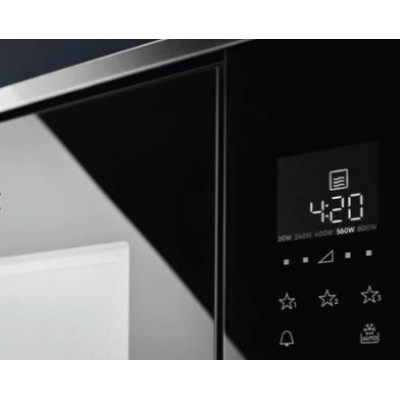 Микроволновая печь Electrolux встраиваемая, 20л, электрон. управление, 700Вт, дисплей, черный (LMS2203EMX)