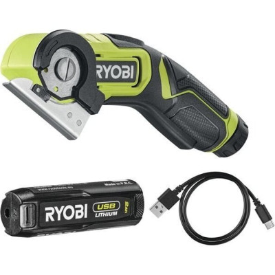 Резак Ryobi RCT4-120G аккумуляторный 4В USB Lithium АКБ 1х2Ач (5133005639)