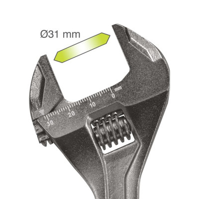 Ключ розвідний Ryobi RHAW200, довжина 200мм, 0-31мм Ключ розвідний Ryobi RHAW200, довжина 200мм, 0-31мм