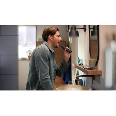 Щітка зубна електр. Philips, Sonicare 5300 Series, 62т. колив/хв, насадок-1, чорний
