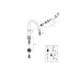 Смеситель кухонный Grohe QuickFix Start Flow, длина излива - 223мм, поворотный, 1рычаг, хром Смеситель кухонный Grohe QuickFix Start Flow, длина излива - 223мм, поворотный, 1рычаг, хром