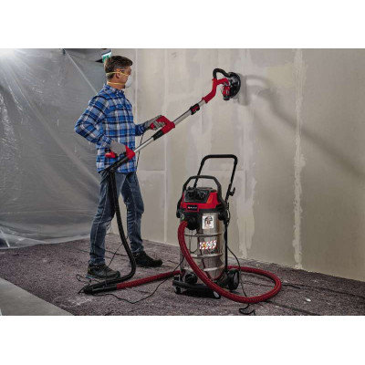 Пылесос профессиональный Einhell TE-VC 2340 SACL, 1500Вт, 225мБар, контейнер 40л, розетка, клас L, 10.1кг (2342470)