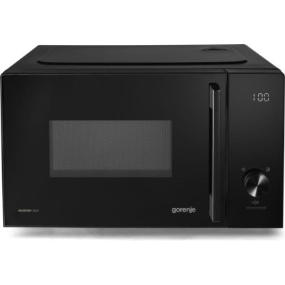 Мікрохвильова піч Gorenje, 23л, електр. керув., 800Вт, дисплей, 20 програм, інвертор, чорний Мікрохвильова піч Gorenje, 23л, електр. керув., 800Вт, дисплей, 20 програм, інвертор, чорний