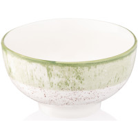 ARDESTO Салатник Siena, 11.5см, порцеляна, біло-зелений