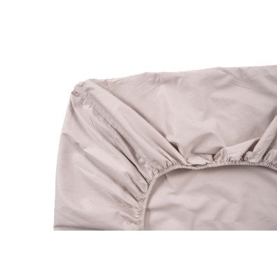 Простирадло на резинці ARDESTO Mix&Match, 180х200+30см, 100% бавовна, сатин, айворі