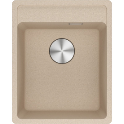 Мийка кухонна Franke Maris, фраграніт, прямокутник, без крила, 410х510х200мм, чаша - 1, врізна, MRG 610-72 TL, бежевий