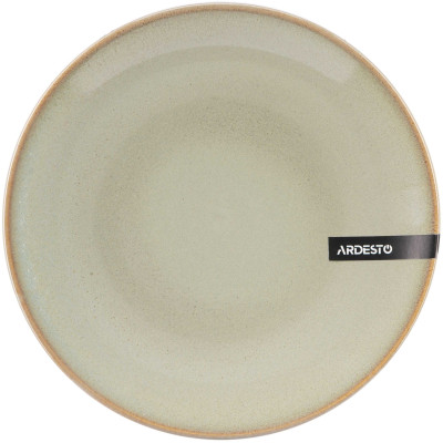 ARDESTO Тарілка десертна Lecco, 19,5 см, сіра, кераміка