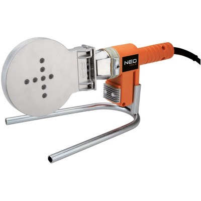 Neo Tools 21-002 Паяльник для пластикових труб, 1200 Вт, 16- 110мм, PTFE-покриттие, 260°С, 6.9кг, кейс Neo Tools 21-002 Паяльник для пластикових труб, 1200 Вт, 16- 110мм, PTFE-покриттие, 260°С, 6.9кг, кейс