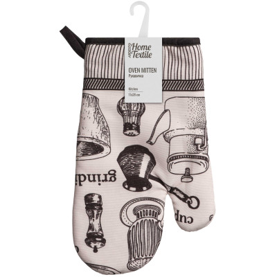 Рукавичка ARDESTO Kitchen 17х28см, 90% поліестер, 10% бавовна Рукавичка ARDESTO Kitchen 17х28см, 90% поліестер, 10% бавовна