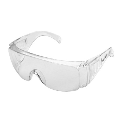 Окуляри захисні Tolsen протиосколкові, полікарбонат, прозорі Окуляри захисні Tolsen протиосколкові, полікарбонат, прозорі