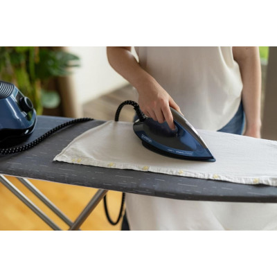 Праска-парогенератор Gorenje, 3000Вт, 1500мл, паровий удар -160гр, дисплей, керам. підошва, синій