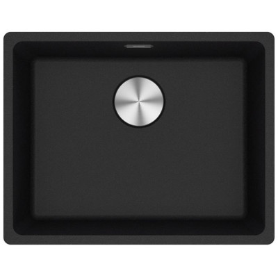 Мийка кухонна Franke Maris, фраграніт, прямокутник, без крила, 553х433х200мм, чаша - 1, врізна, MRG 110-52, онікс