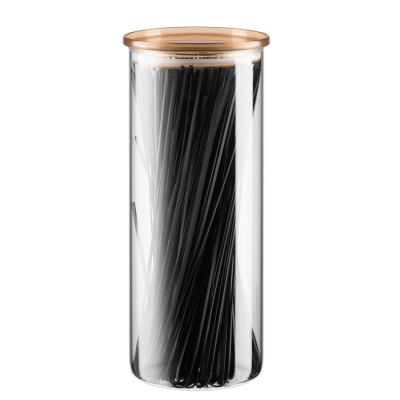 Банка для зберігання ARDESTO Fresh 1600мл, скло, пластик, прозорий Банка для зберігання ARDESTO Fresh 1600мл, скло, пластик, прозорий