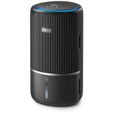 Очисник повітря Philips 2 в 1 PureProtect Water Series 3400, 78м2, 300м3/год, Nano, НЕРА,попередн.,угольний фільтр, Wi-Fi, датчик якості, температ,вологості, темно-сірий