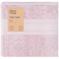 Рушник махровий ARDESTO SuperSoft 50х90см, 100% бавовна, рожевий