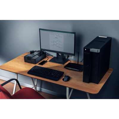 Источник бесперебойного питания Trust Maxxon 800VA UPS with 6 standard wall power outlets BLACK