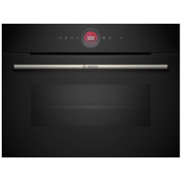 Духова шафа Bosch електрична компактна, 45л, A, дисплей, конвекція, ф-ція мікрохвиль, чорний