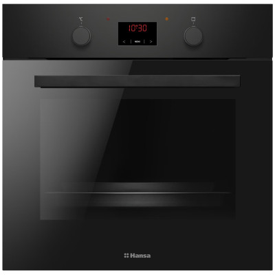 Комплект Hansa (духовка електрична + емальована газова поверхня), чорний