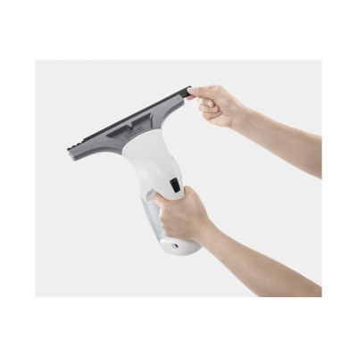 Karcher Пилосос віконний WV 1 Plus, вода -0.1л, автон. робота до 25хв, вага-0.5кг, білий Karcher Пилосос віконний WV 1 Plus, вода -0.1л, автон. робота до 25хв, вага-0.5кг, білий