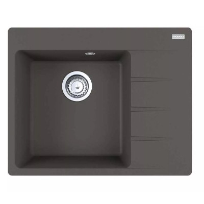 Мийка кухонна Franke Centro, фраграніт, прямокутник, з крилом, 620х500х200мм, чаша - 1, врізна, CNG 611-62 TL, сірий сланець