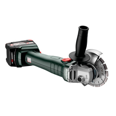Metabo Шліфмашина кутова акумуляторна W 18 L 9-125 QUICK, 8500об/хв, М14, 2.3кг, без АКБ та ЗП