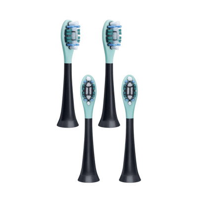 Насадки для зубних щіток Beurer SC 30/50 Premium Protection Plus, для чутливих ясен, 4 шт в комлекті, чорні