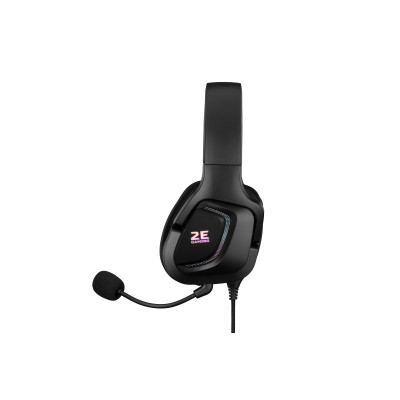 Гарнитура игровая 2E GAMING HG340, 7.1, USB-A, RGB, 2м, черный (2E-HG340BK)