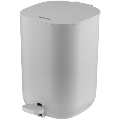 Відро для сміття ARDESTO Vigor з педаллю, 3л, поліпропілен, cірий