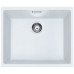 Кухонна мийка Franke Sirius, тектонайт, врізна, без крила, чаша-1, 525х440х200, SID 110-50, біла