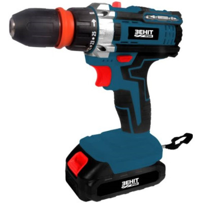 Шурупокрут-дриль акумуляторний Зеніт Профі ЗПША-21/20 DFR 21В 2х2А·год 25Нм 350·1500об/хв 1.2кг Шурупокрут-дриль акумуляторний Зеніт Профі ЗПША-21/20 DFR 21В 2х2А·год 25Нм 350·1500об/хв 1.2кг