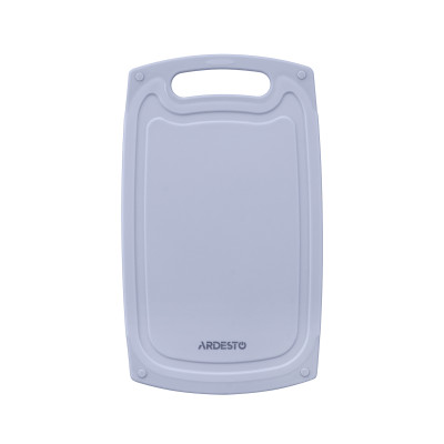 ARDESTO Дошка кухонна Gemini, 40х24.5х0.9см, пластик, сірий ARDESTO Дошка кухонна Gemini, 40х24.5х0.9см, пластик, сірий