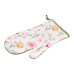 Рукавичка ARDESTO Spring flowers 18х30см, 100% поліестер (верх), 100% бавовна (низ), білий