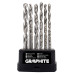 Набір свердел по металу GRAPHITE HSS HSS-G 1.5-6.5мм кейс 13шт