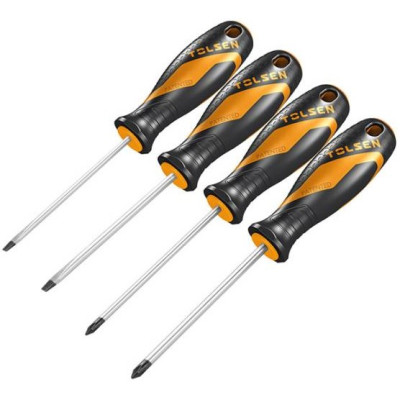 Викрутки Tolsen SL,PH, 110мм, набір 4шт