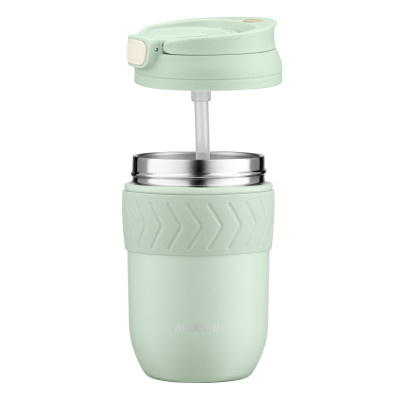 Термокухоль ARDESTO Cosy, 400мл, нержавіюча сталь, зелений Термокухоль ARDESTO Cosy, 400мл, нержавіюча сталь, зелений