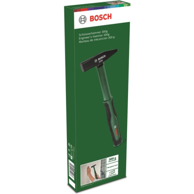 Молоток слюсарний Bosch 300г 30см руків'я скловолокно