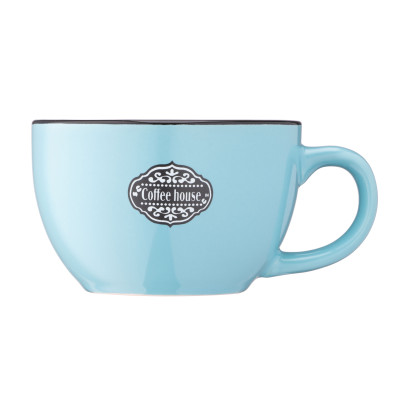 ARDESTO Чашка Floerino, 480 мл, блакитна, кераміка