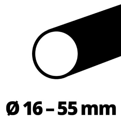 Einhell Пристрій для прочищення труб TE-DA 18/760 Li - Solo акум., PXC, 18В, 560 об/хв, трос 7.6 м, d7мм, 16-55 мм