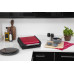 Гриль Russell Hobbs прижимний Family SteelGrill 1650Вт, темп. режимів-1, метал, червоно-чорний