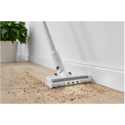 Sencor Пилосос безпровідний, 250Вт, конт пил -0,5л, автон. робота до 45хв, НЕРА, підсвітка, турбо щітка, білий Sencor Пилосос безпровідний, 250Вт, конт пил -0,5л, автон. робота до 45хв, НЕРА, підсвітка, турбо щітка, білий