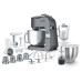 Кухонна машина Sencor Paul 1 1700Вт, чаша-метал, корпус-метал/пластик, насадок-20, метал Кухонна машина Sencor Paul 1 1700Вт, чаша-метал, корпус-метал/пластик, насадок-20, метал