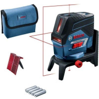 Нівелір лазерний Bosch Professional GCL2-50C+RM2 до 20м, ±0.3мм/м, 4AAx1.5В, IP54, чохол, 0.6кг