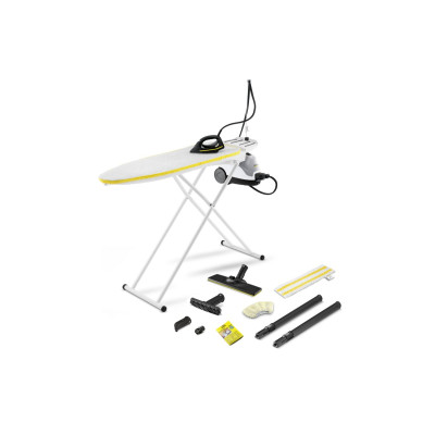 Karcher Пароочисник SI 4 EasyFix Iron, 2000Вт, 800мл, 3.5Бар, глад.дошка, праска, швабра, білий Karcher Пароочисник SI 4 EasyFix Iron, 2000Вт, 800мл, 3.5Бар, глад.дошка, праска, швабра, білий